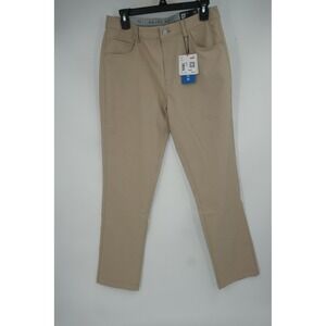 Puma Dealer 5 Pocket Golf Pants Mens 30x30 Beige Alabaster Stretch Performance